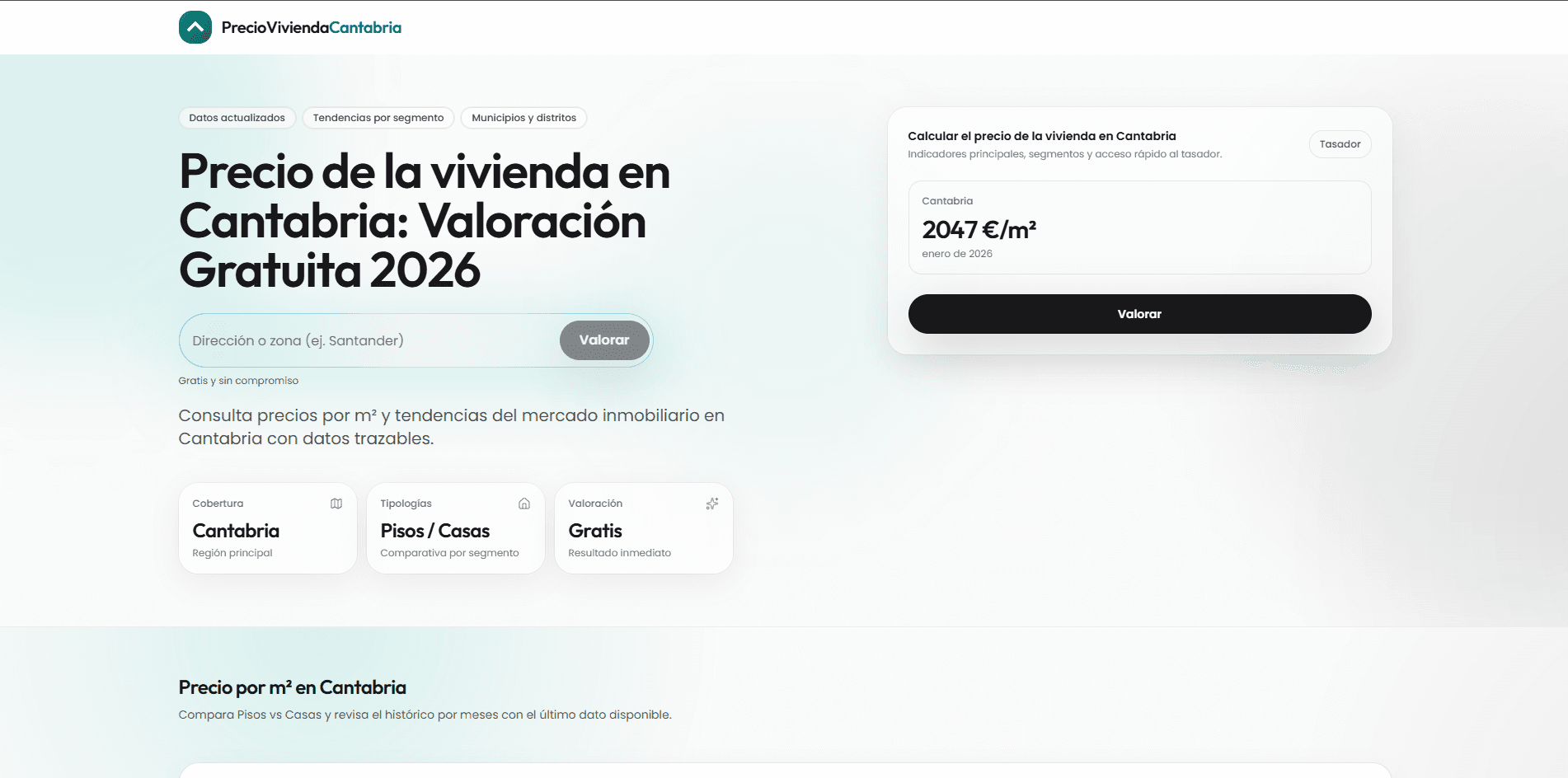 Precio Vivienda Cantabria Precio Vivienda Cantabria